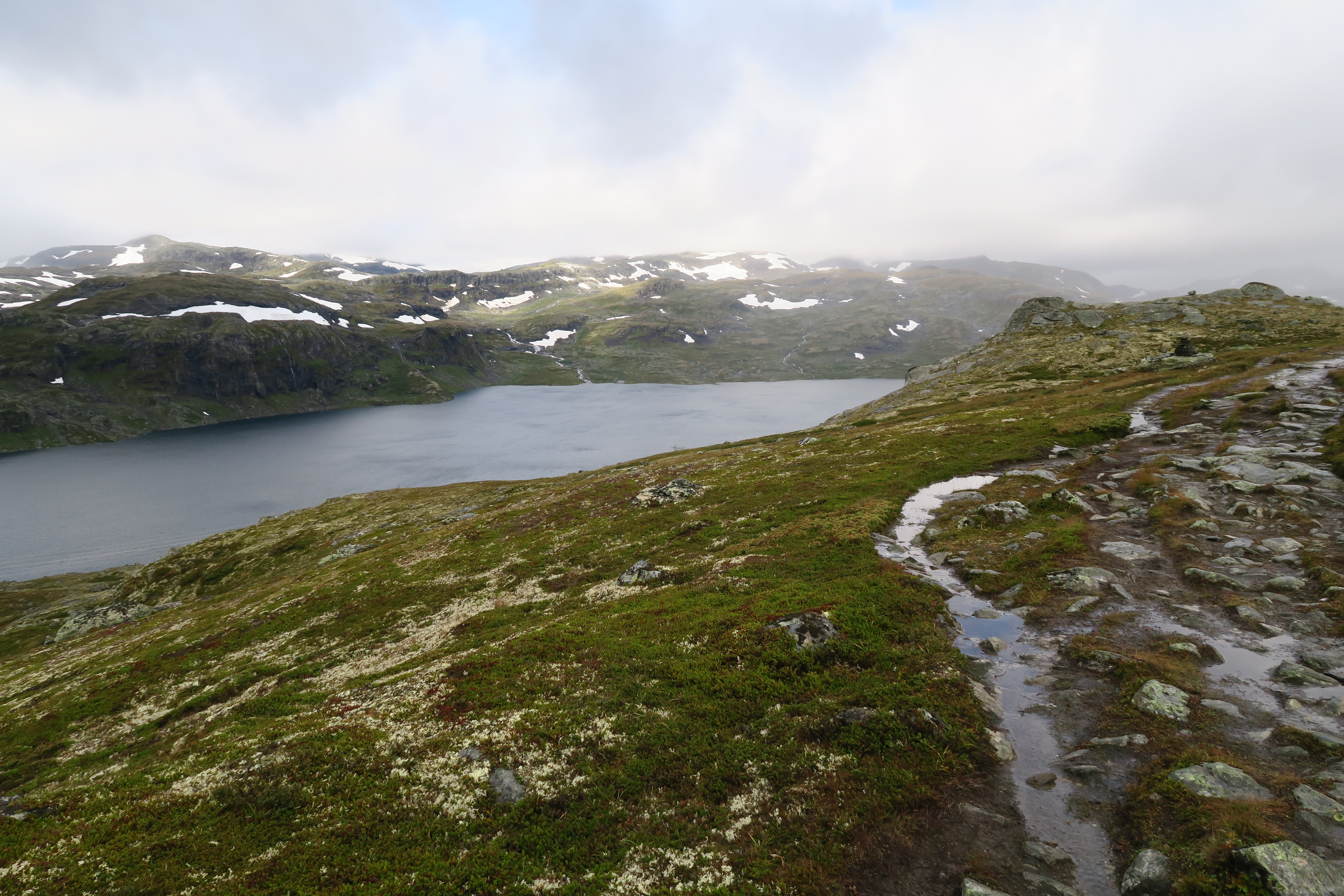 Lake near Finse on Day 1.